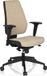 hjh office Pro-Tec 500 - Bureaustoel - Stof - Beige / grijs