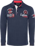 Carisma Lange Mouw Polo Navy