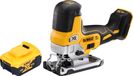 DeWalt DCS 335 N accu-decoupeerzaag 18 V 135 mm borstelloos + 1x accu 5,0 Ah - zonder oplader