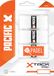 Pacific X Tack Pro Perfo Padel - Padelgrip - Overgrip - 0.55mm – Wit