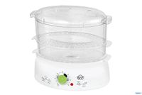 DCG Eltronic DG2334 stoomkoker, 2 schalen, 900 W