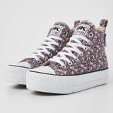 British Knights Kaya Mid Dames Sneakers Hoog - Maat 38 - Bloemen