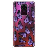 ERT GROUP mobiel telefoonhoesje voor Xiaomi REDMI NOTE 9 origineel en officieel erkend Babaco patroon Butterflies 002 optimaal aangepast aan de vorm van de mobiele telefoon, gedeeltelijk bedrukt