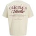 jack & jones JORNORREBRO TYPO TEE SS CREW NECK N, Antique White/SS 26