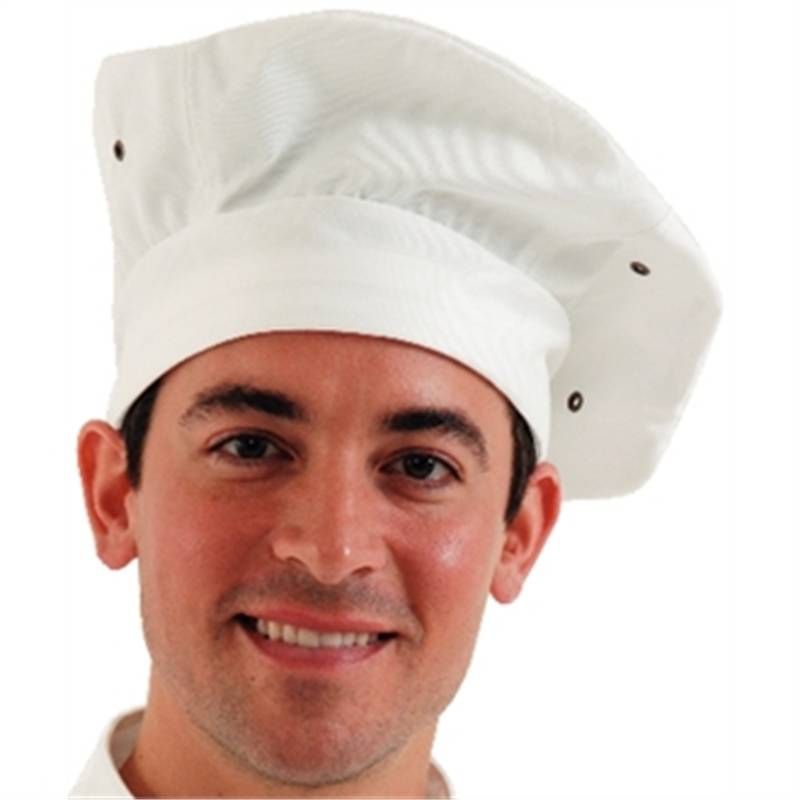 CHEF WORKS Koksmuts - Universele maat - Unisex - Zwart