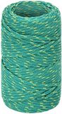 vidaXL Multifunctioneel touw 2 mm 500 m Groen PP