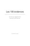 Les 100 évidences