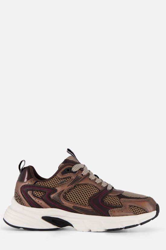 POSH by Poelman Sneakers bruin Synthetisch - Maat 38