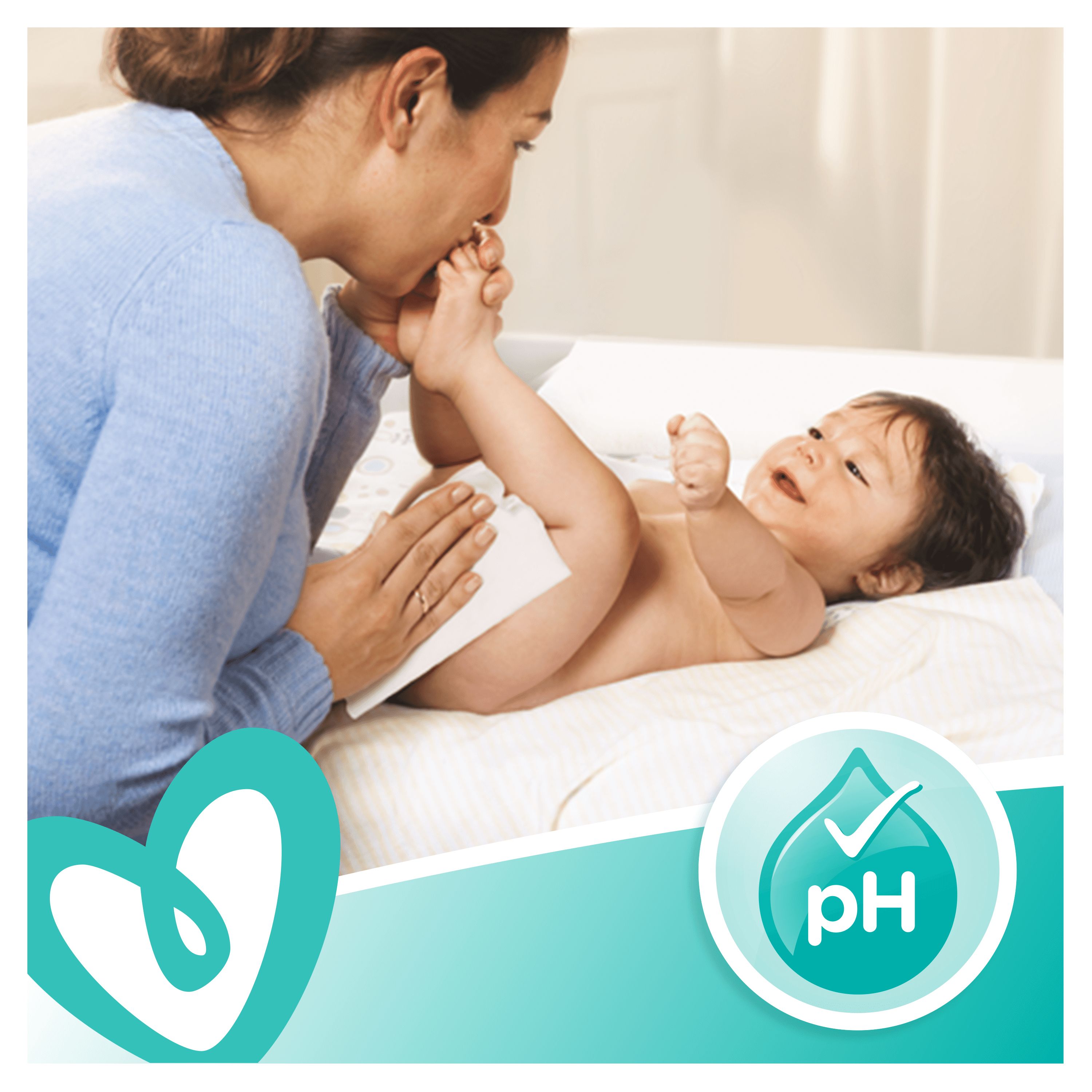 Pampers Sensitive Babydoekjes - 624 doekjes