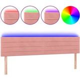 DESIGN IN Rose LED Headboard 160x5x78/88 cm Velvet