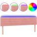 DESIGN IN Rose LED Headboard 160x5x78/88 cm Velvet
