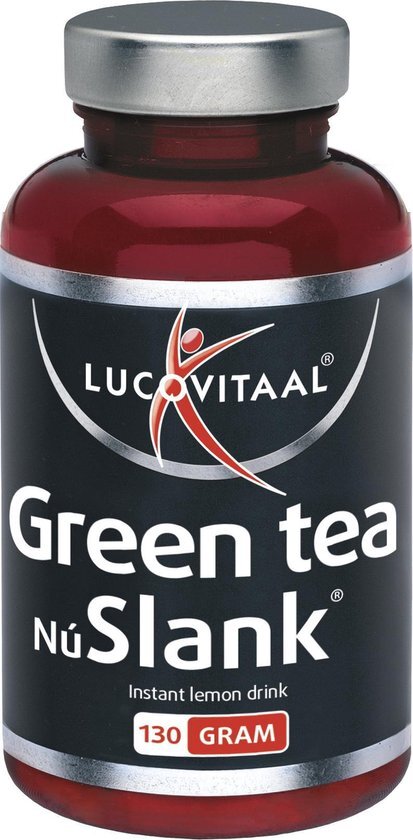 Lucovitaal Green Tea NuSlank Lemon Drink Powder