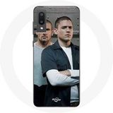 Maniacase Etui voor Samsung Galaxy A02 Prison Break Michael Scofield en Lincoln Burrows