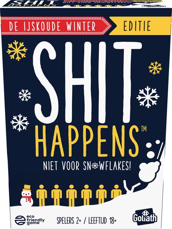 Goliath Shit Happens - De IJskoude Winter Editie 18+ - Partyspel