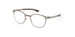 Ic!berlin Robin Ic5053 Lunettes de vue unisexe marron pantos 50mm