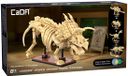CaDA Creative Series - Fossiles de dinosaures Triceratops Kit de construction - 272 pièces
