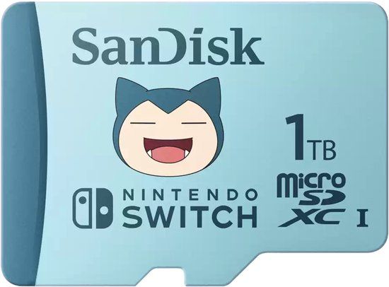 SanDisk MicroSDXC Extreme Gaming 1TB 100MB/90mb Pokemon - Switch