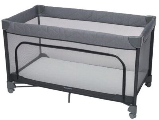 Maxi-Cosi Merlin - Campingbed - Lichtgewicht met Flash-Fold - 0-4 Jaar - Elegance Graphite