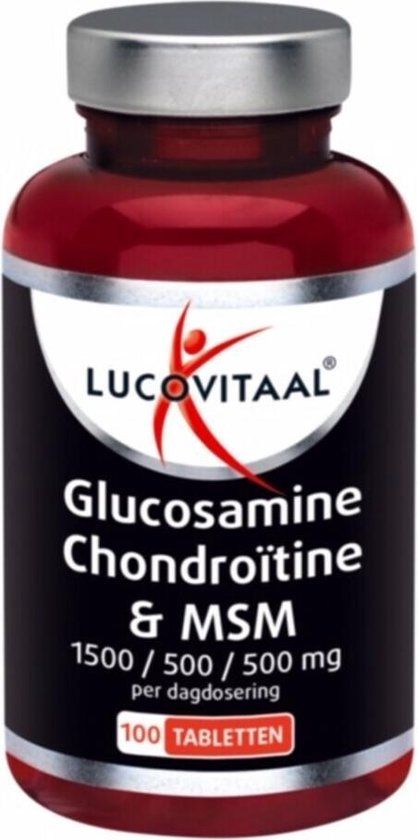 Lucovitaal Glucosamine / Chondroïtine / MSM - 100 tabletten