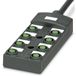 Phoenix Contact SACB-8/16-L-10,0PUR SCO P 1452738 Boîte de capteur/actionneur passive M12 distributeur avec filetage en plastique 1 pièce