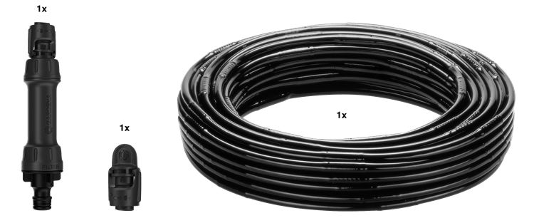Gardena Micro-Drip System Complete Bewateringsset 13 mm (1/2) Ø - 13501-20 - 50m
