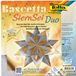 Folia vouwbladen Bascetta-ster, 200x200 mm, lila/antraciet, 75 g/m2, 32 vel