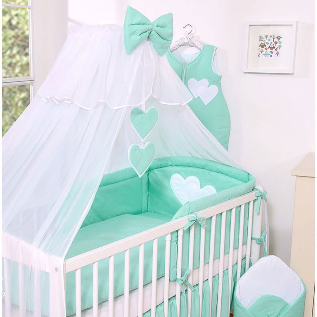 My Sweet Baby Sluier Chic Voile Mint groen