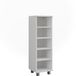 Vicco Ilias Midikast – 30.2 x 95 cm met 5 open vakken Blanc