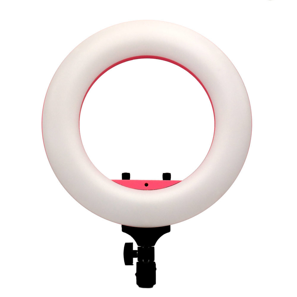 Caruba Round Vlogger LED set 12 inch Roze