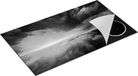 Chefcare Inductie Beschermer Abstracte Kunst - Dromenland - Zwart Wit - 91,2x52 cm