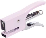 Pincello Kantoor nietmachine/niettang - metaal - 11 cm - lila paars