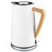 Botti 6C5405 Nelly Elektrische waterkoker, 1,7 liter, ultrasnel, modern design, automatische uitschakeling, draadloos, BPA-vrij roestvrij staal, crème, 2150 W