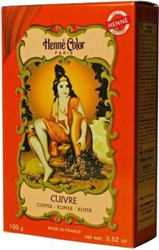 Henne Colour Henne Color Haarverf Poeder Cuivre - 100g