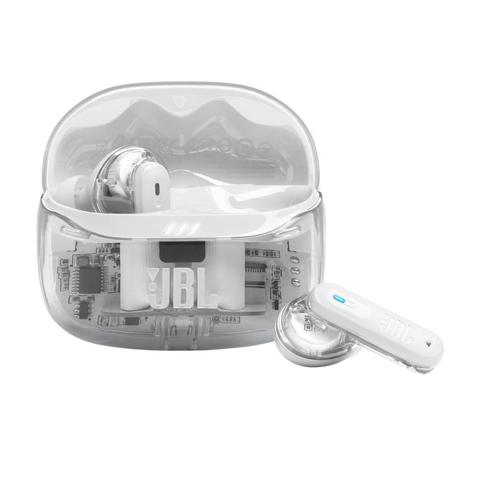 JBL TUNE BEAM 2 - True Wireless NC oordopjes - Ghost White