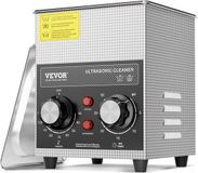VEVOR Ultrasone Reiniger met Verwarmingstimer en Mand Digitale Geluidsmachine 2L