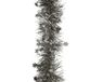 Decoris Lametta guirlande d10l270 cm grijs