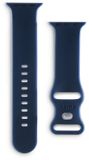 Hama Fanstastic feel Bandje geschikt voor de Apple Watch 38/40/41mm - Kunstof, siliconen - Anti-kleef oppervlak - Easy-change - Blauw