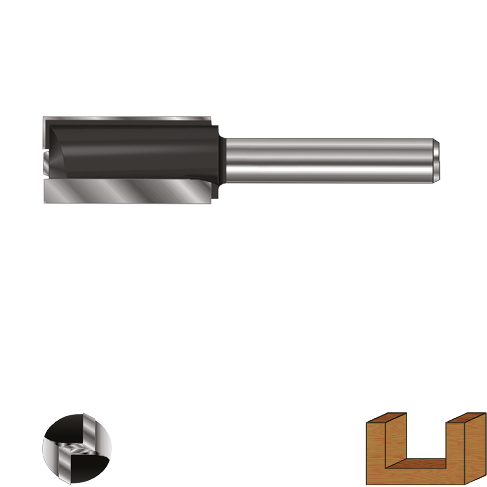 Rotec HM groeffrees, grondsnijder, GOLD-LINE, Ø 12x38