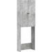 Maison Exclusive Armoire De Toilette Alkmaar Gris Béton 66 x 25,5 x 190 cm