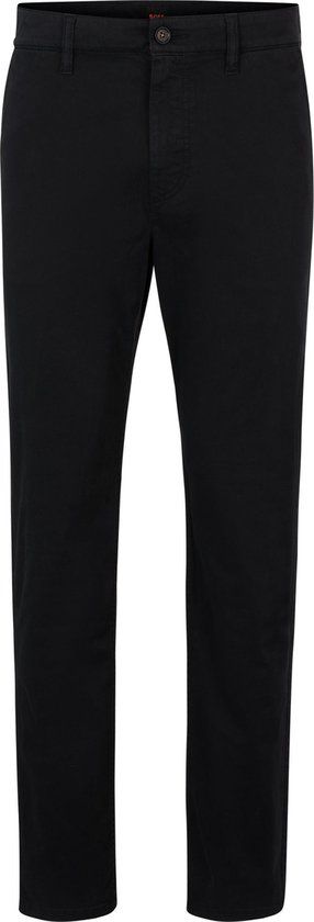 BOSS Satin Chino - Zwart - Heren - W34/L34 - Slim-fit