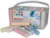 KOOPMAN JUMBO 54 Delige Stoepkrijt SET voor Buiten - Grote Stroepkrijt Emmer - 54 Stuks - Multicolor