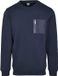 Urban Classics sweat-shirt col rond - S - Bleu