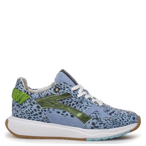 Floris van Bommel Suvi 04.02 suède sneakers lichtblauw