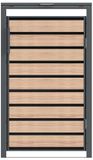 Westmann Lacina afvalbak WMJGBC212-1 bruin 240 L