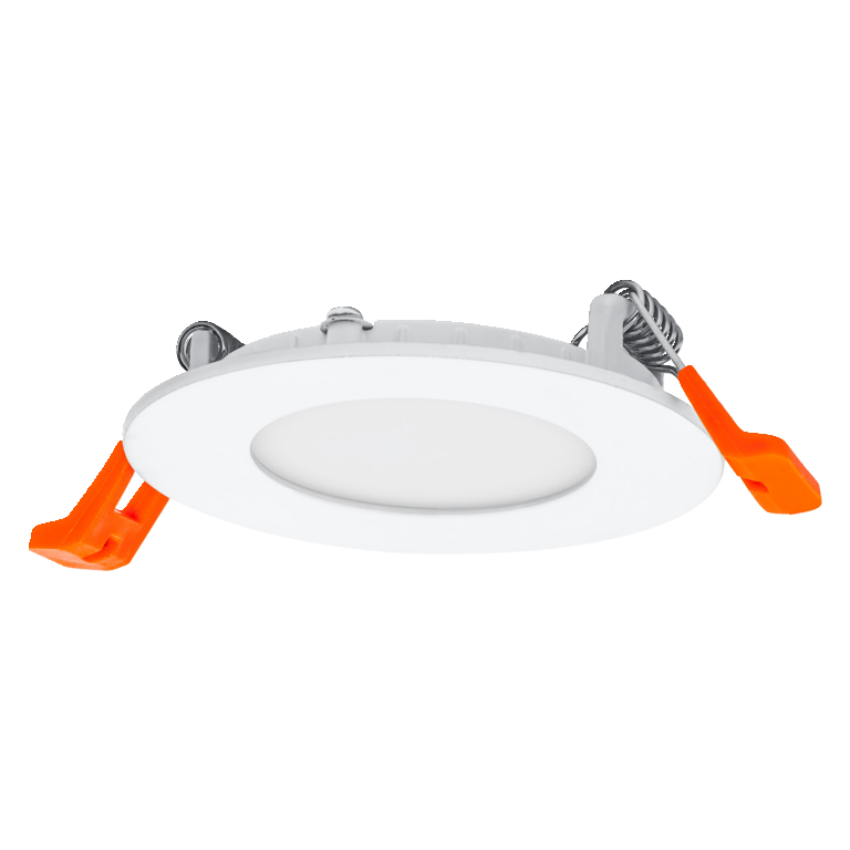 Ledvance Downlight Slim | 240 Lumen | Koel Wit | IP20 | Wit/Oranje