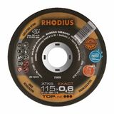 Rhodius XTK6 EXACT 210828 Doorslijpschijf gebogen 115 mm 22.23 mm 1 stuk(s)