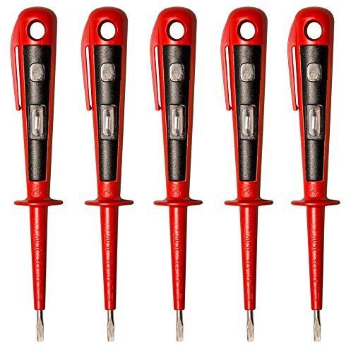 H+H Werkzeug Europester/Spanntester/Fasetester 250V GS - Rood/Zwart