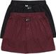 Men Plus - Heren Boxershorts set van 2 - Wijnrood - Maat 5XL