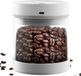 Sans marque Cafetière à vide automatique, récipient de conservation alimentaire hermétique de 700 ml, pot à grains de café, récipient de conservation en verre