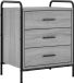 vidaXL Nachtkastje Grijs Sonoma 48 x 36,5 x 60 cm Bewerkt hout